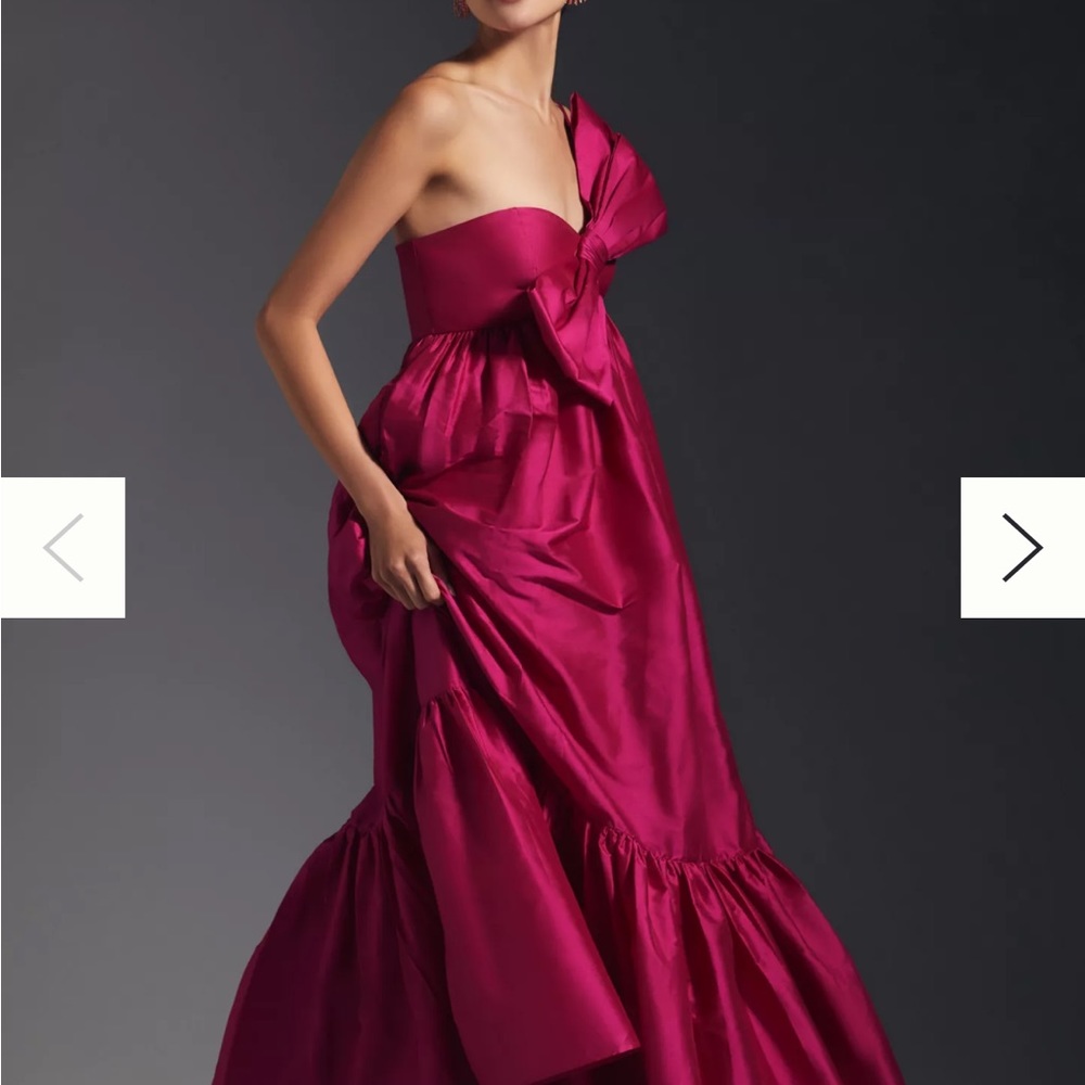 Anthropologie (Natsu) pink bow dress